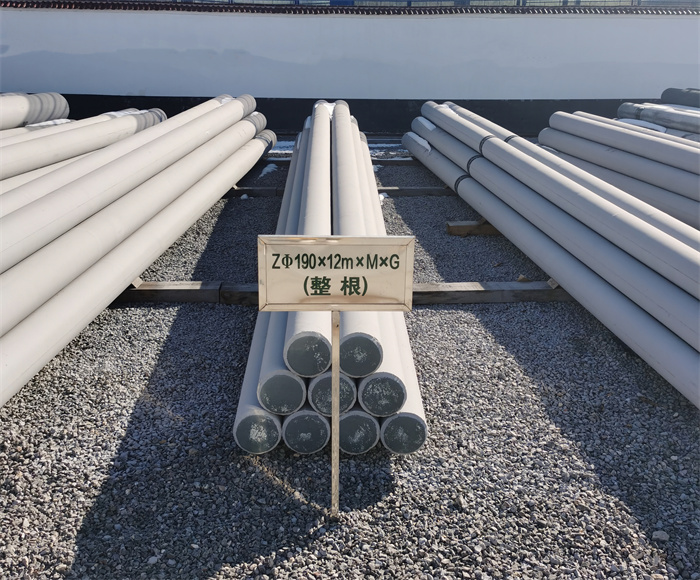 保定190×12米钢筋混凝土水泥电线杆
